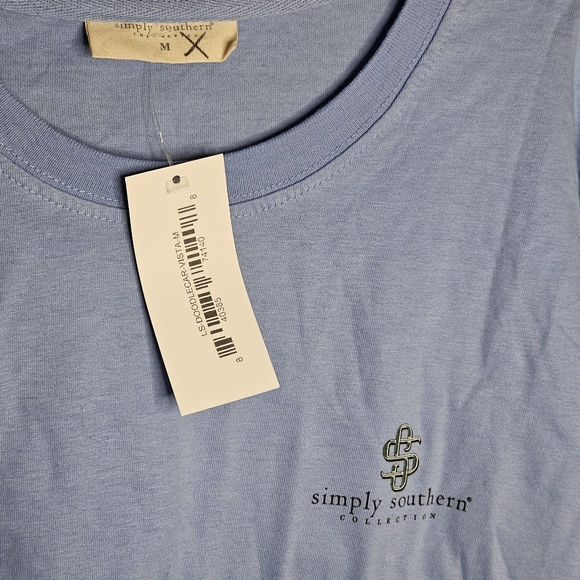 Simply Southern Nothing Good Starts In A Getaway Car Dog Cadillac Long Sleeve - Picture 3 of 4